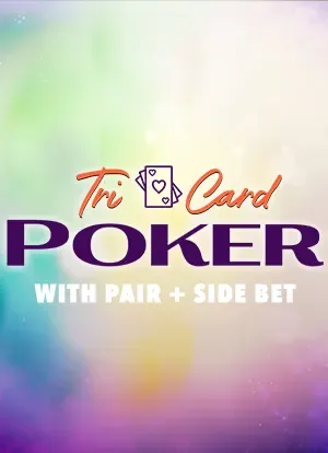 Tri Card Poker casino game online BetUS Casino poker table